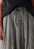 Crinkle Cotton Gingham Skirt | Ecru/Multi sold by TOAST
