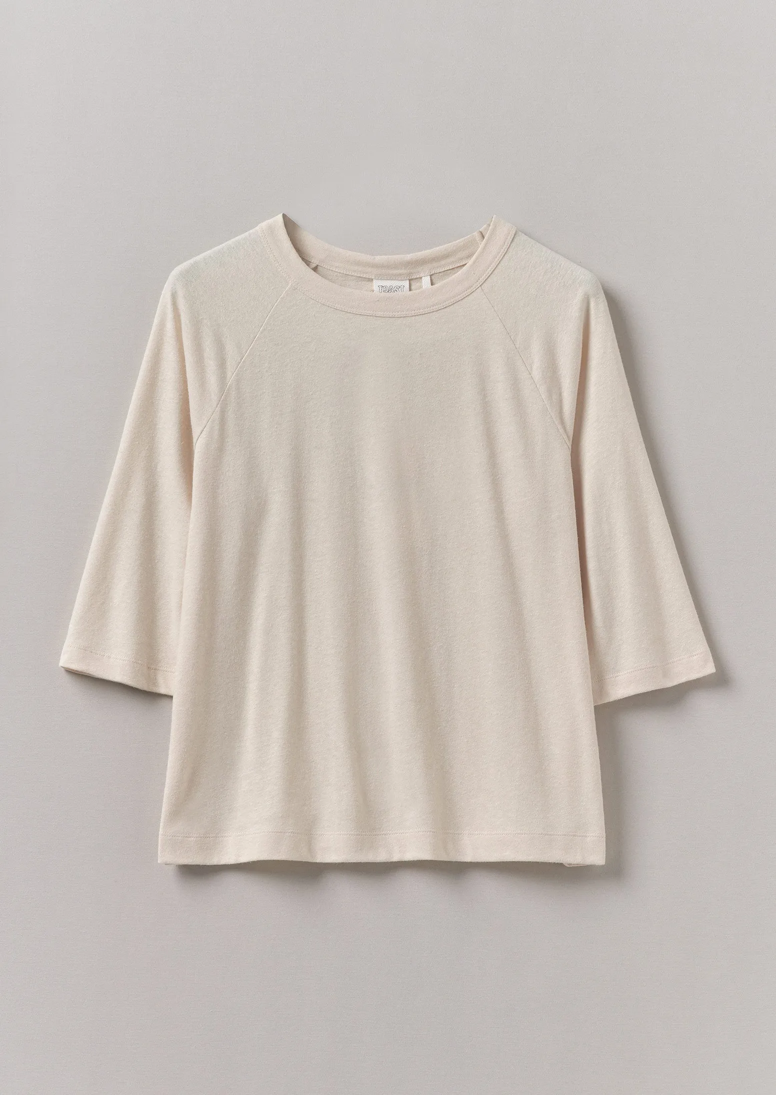 Cotton Hemp Raglan Tee | Ecru sold by TOAST