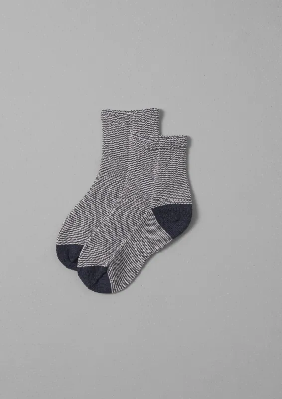 Chup Wasilk Socks | Navy sold by TOAST
