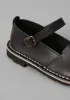Steve Mono Artisan Leather Buckle Shoes | Black sold by TOAST
