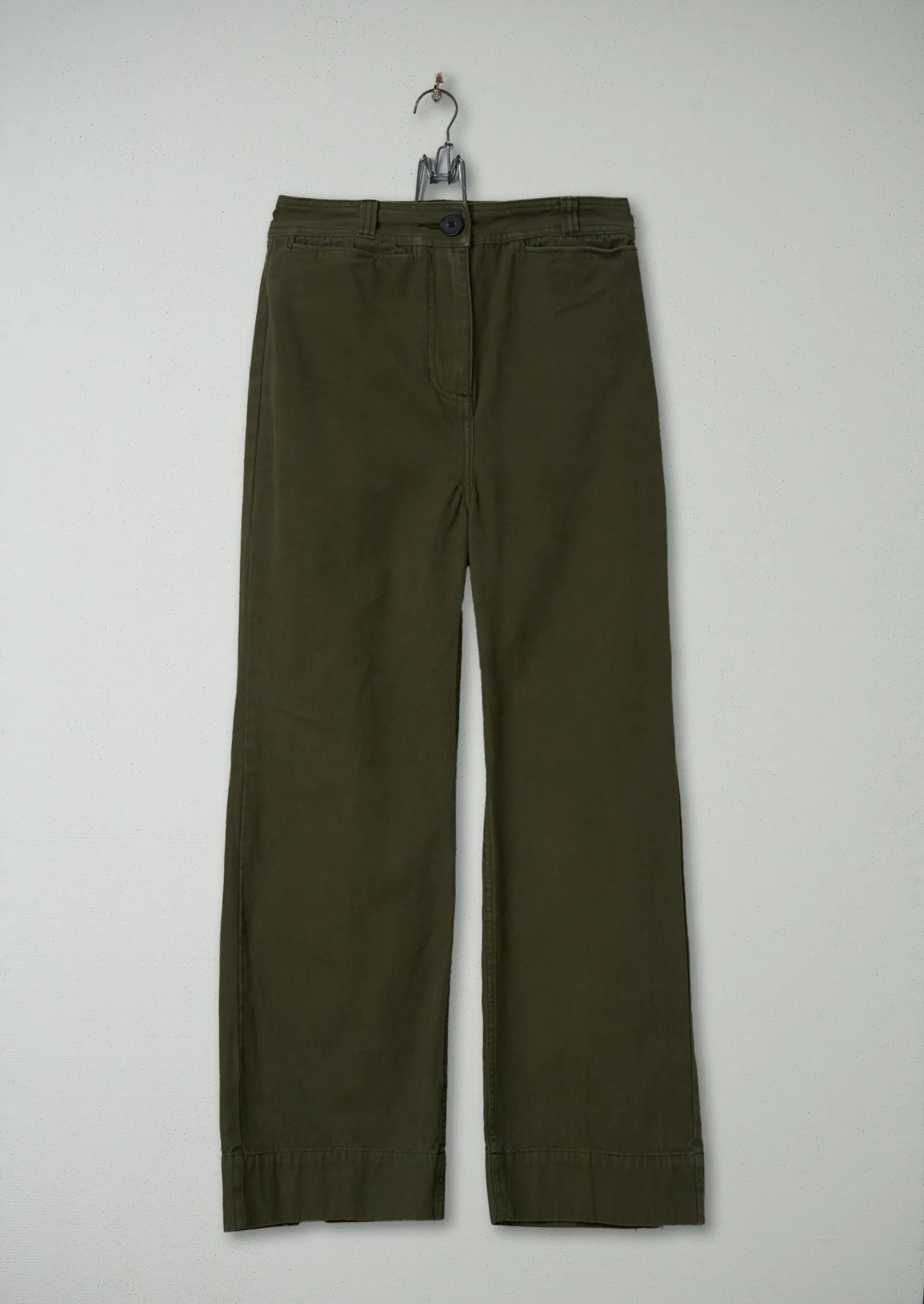 Reworn Kick Flare Trousers Size 8 (448) | Seaweed sold by TOAST