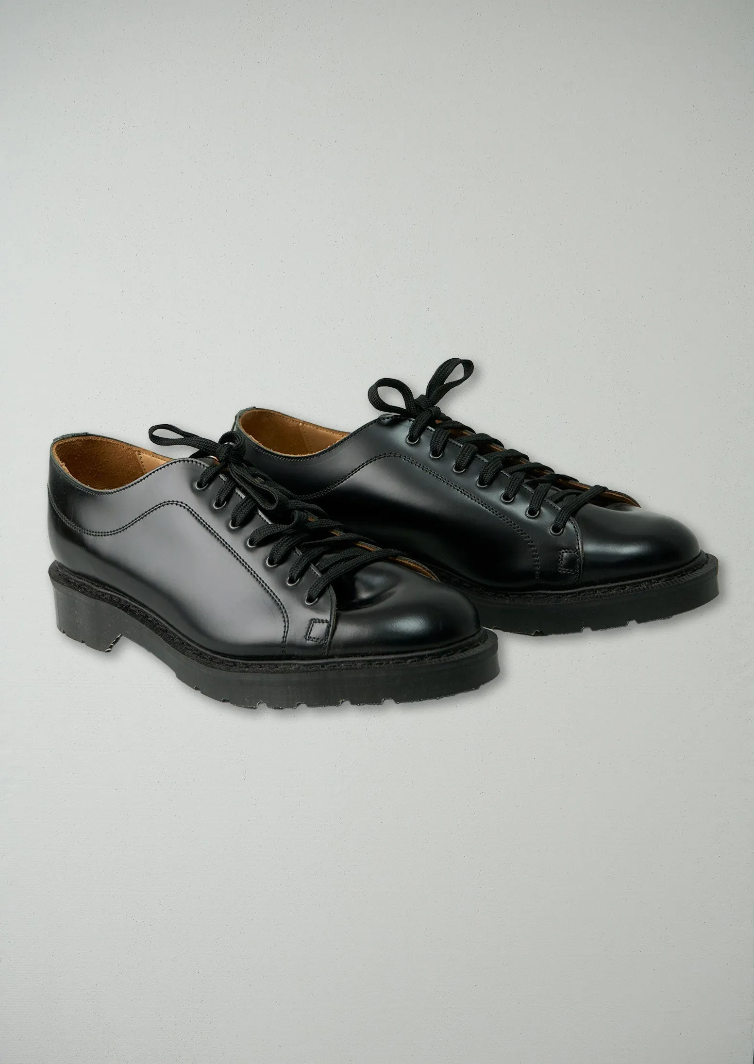Reworn Solovair Monkey Shoes Size 7 (161) | Black sold by TOAST