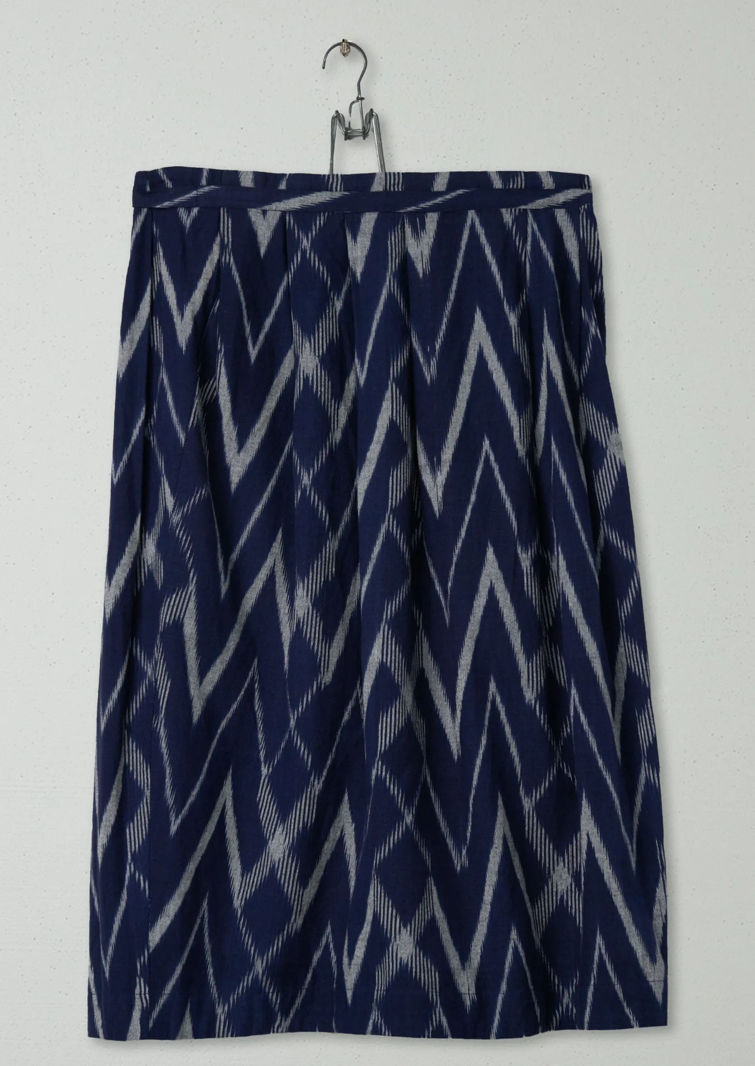 Reworn Ikat Cotton Skirt Size 16 (124) | Multi sold by TOAST