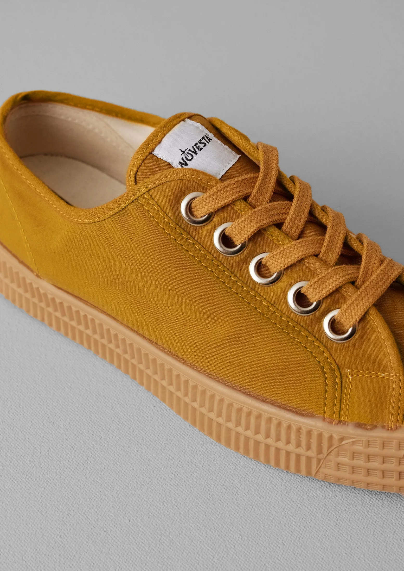 Novesta Star Master Waxed Cotton Plimsolls | Cumin sold by TOAST product image thumbnail 4