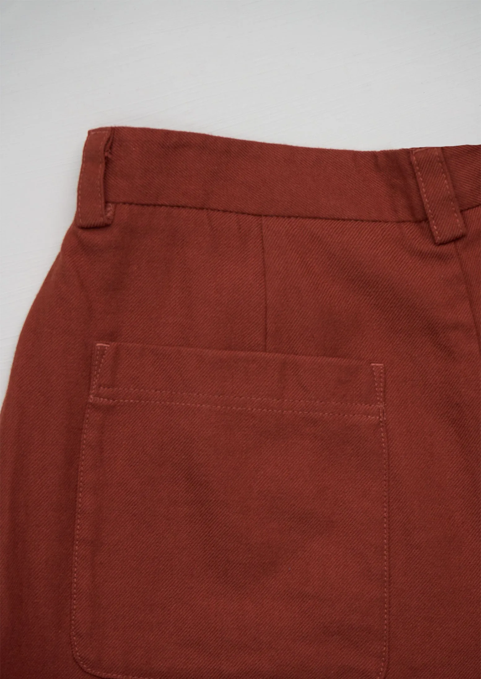 Reworn Wool Cotton Trousers Size 12 (454) | Rust sold by TOAST product image thumbnail 2