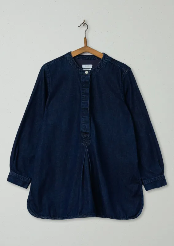 Reworn Denim Tunic Size 12 (379) | Indigo sold by TOAST