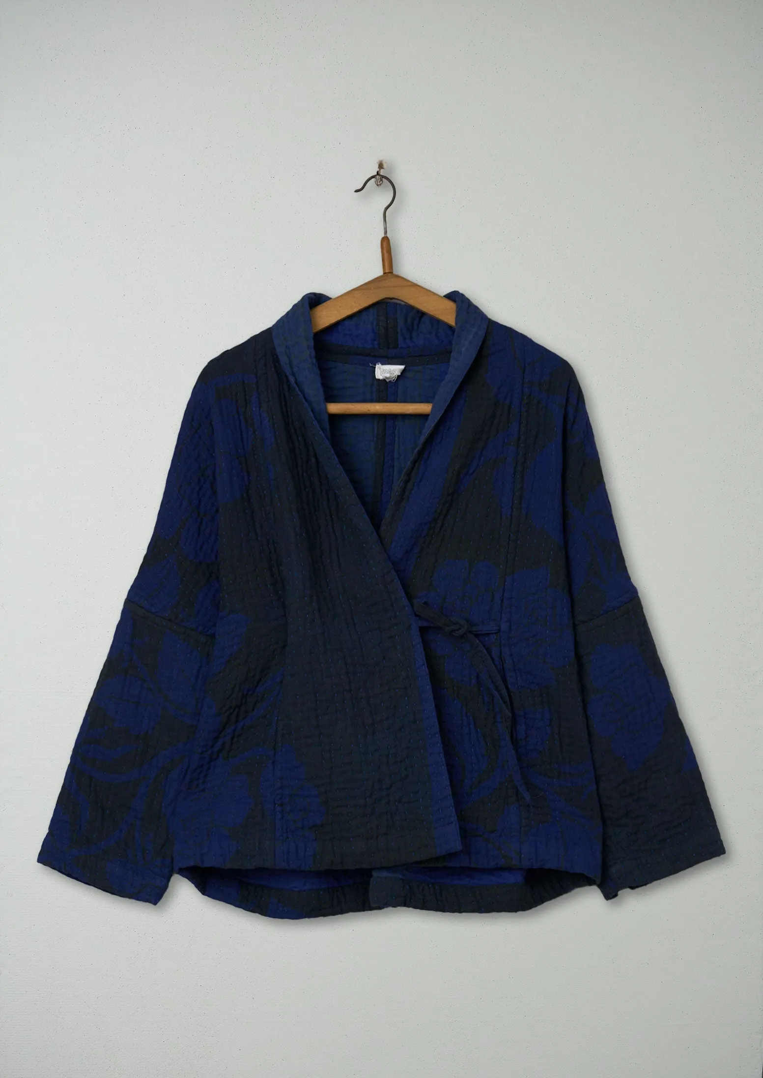 Reworn Over Dye Kantha Jacket Size S/M (104) | Multi sold by TOAST