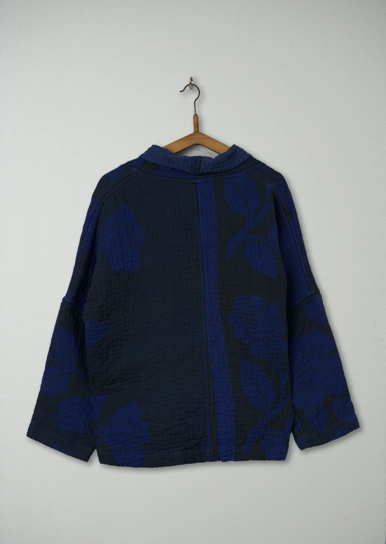 Reworn Over Dye Kantha Jacket Size S/M (104) | Multi sold by TOAST product image thumbnail 2
