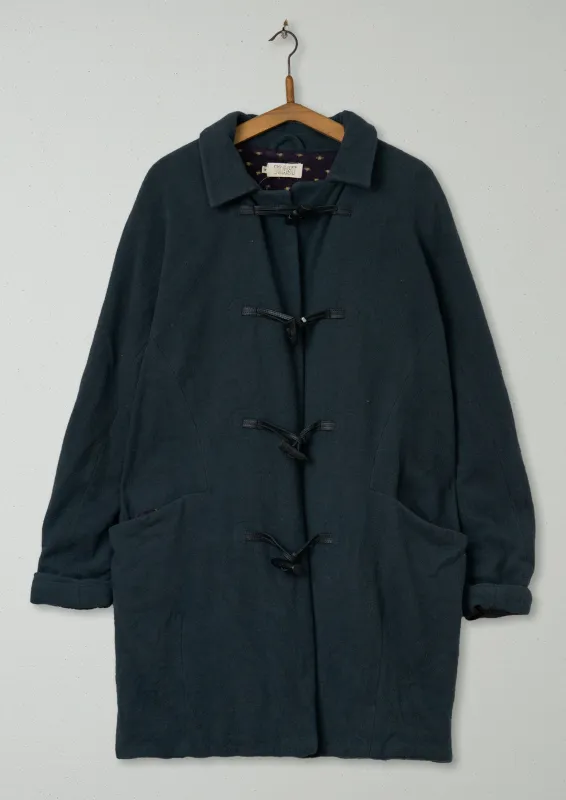 Reworn Tatia Duffle Coat Size 18 (054) | Teal sold by TOAST