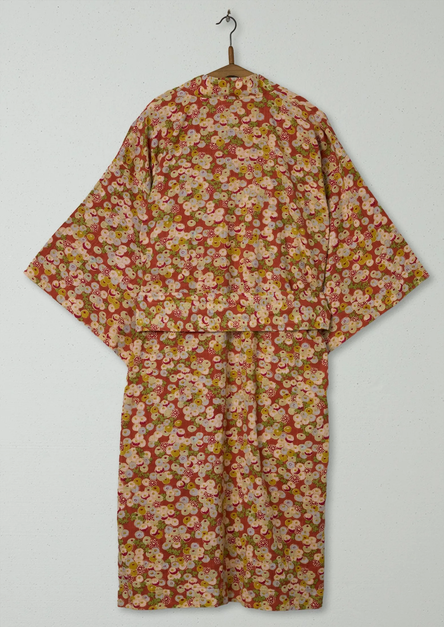 Reworn Kisawa Print Gown Size S (030) | Red Ochre sold by TOAST product image thumbnail 2