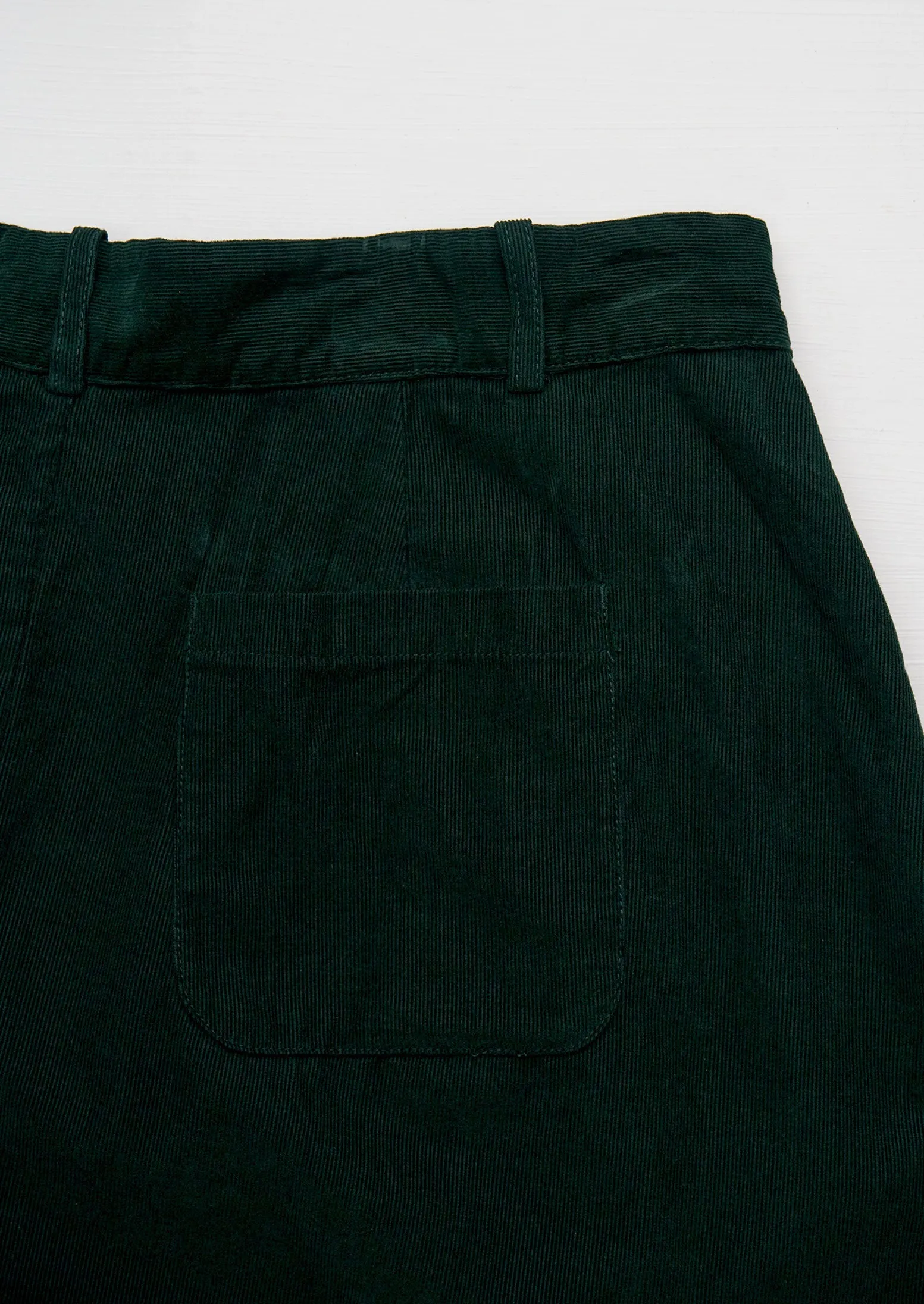 Reworn Needlecord Button Front Skirt Size 14 (134) | Sycamore sold by TOAST product image thumbnail 2