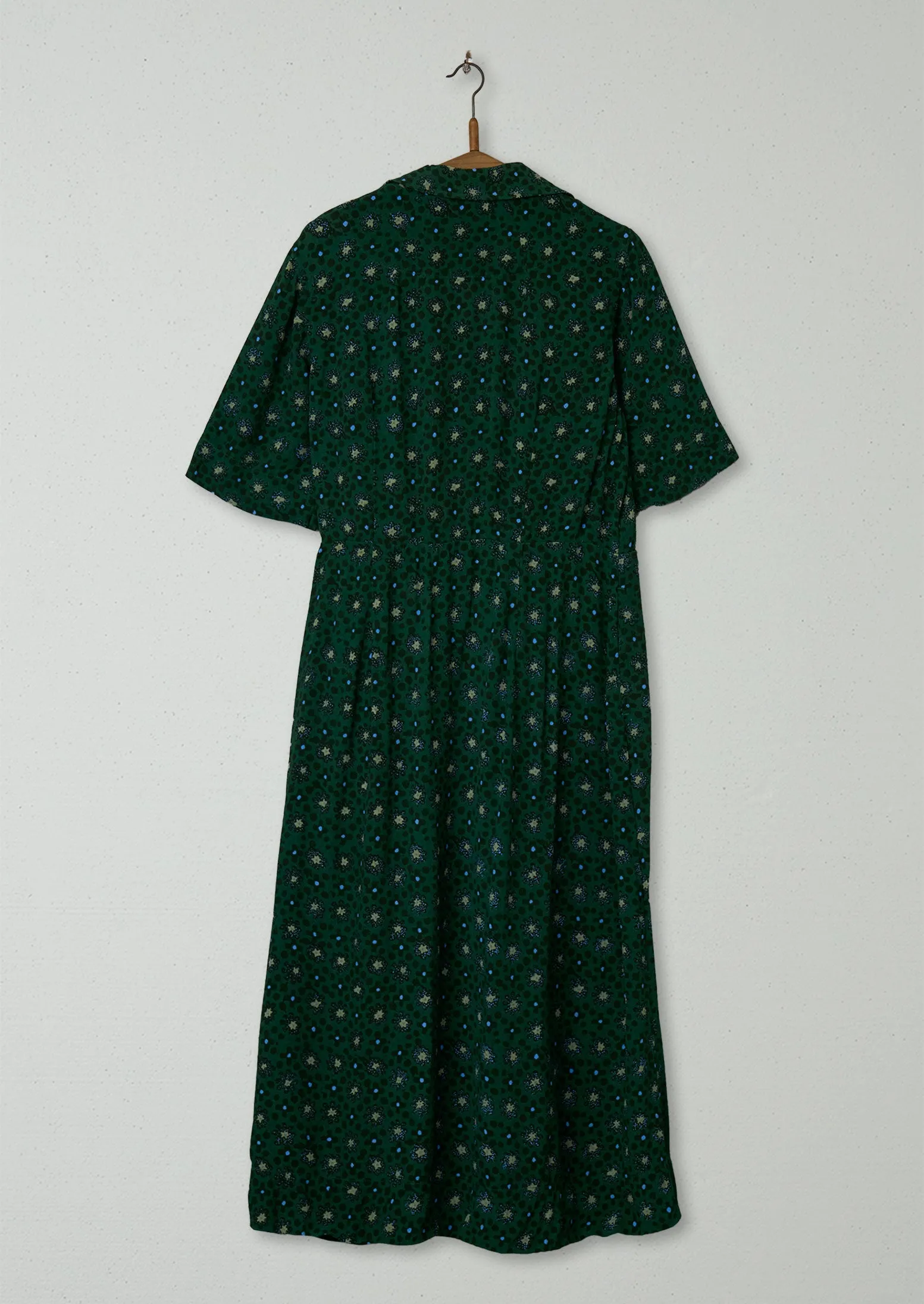 Reworn Dotty Print Crepe Dress Size 12 (685) | Multi sold by TOAST product image thumbnail 2