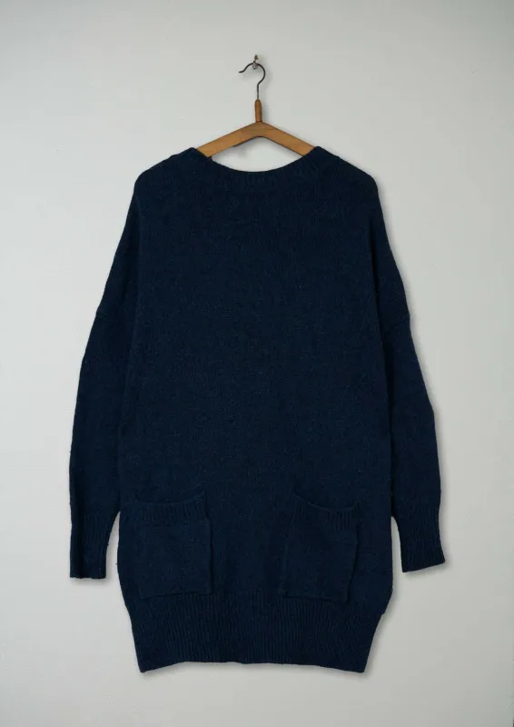 Reworn Maxi Must Tunic Size S (269) | Blue sold by TOAST