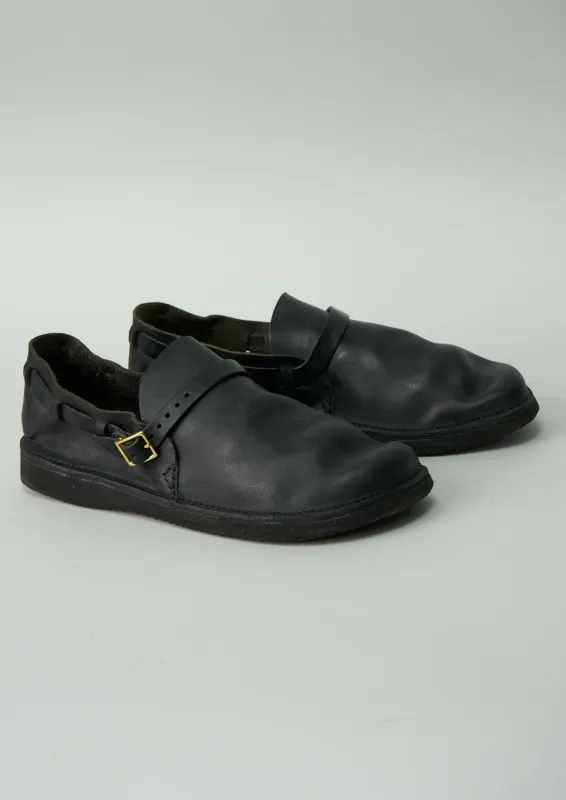 Reworn Aurora Leather Shoes Size 40 (200) | Black sold by TOAST