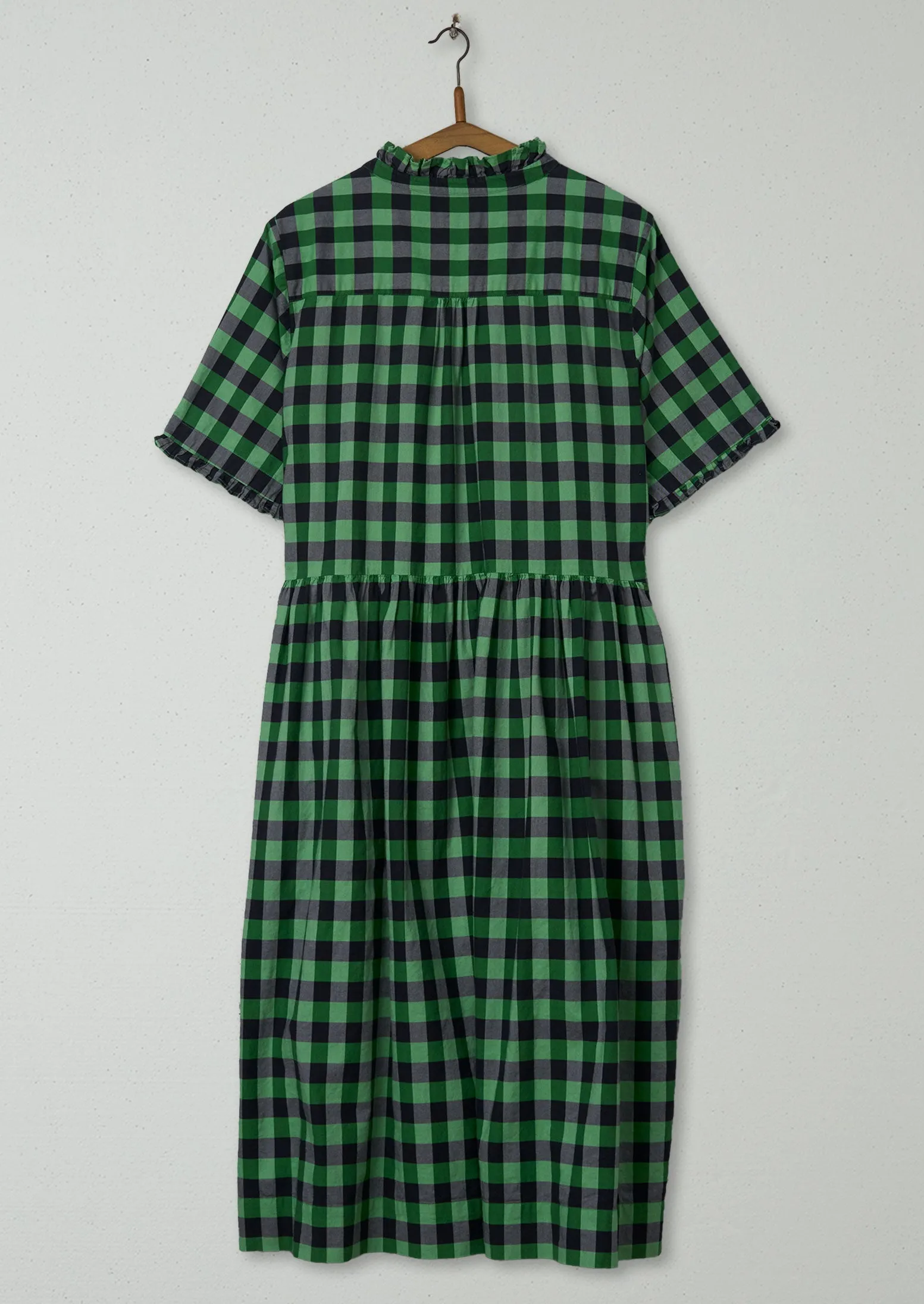 Reworn Check Cotton Shirt Dress Size 18 (690) | Multi sold by TOAST product image thumbnail 2