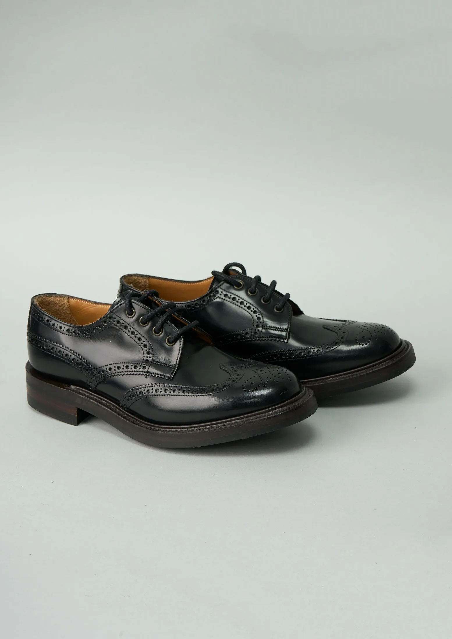 Reworn Cheaney Esme Brogue Size 5.5 (205) | Black sold by TOAST