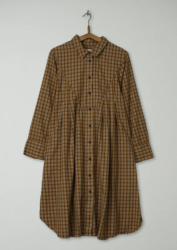 Reworn Swingy Shirt Dress Size 14 (707) | Multi sold by TOAST