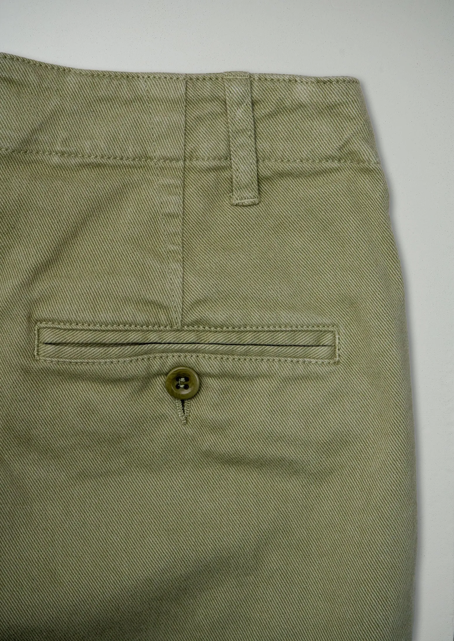 Reworn Workwear Trousers Size 10 (490) | Dusted Sage sold by TOAST product image thumbnail 2