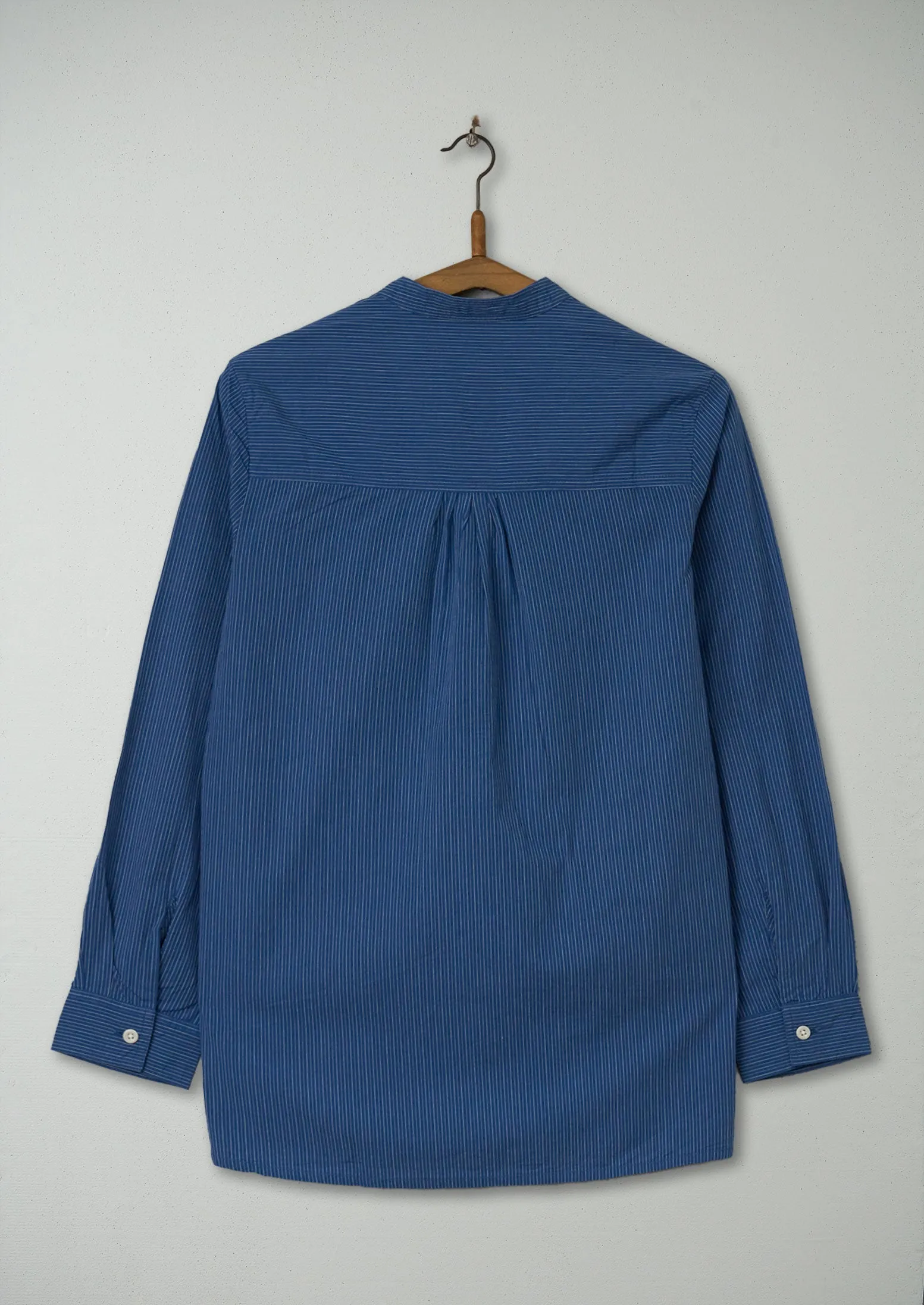 Reworn Stripe Cotton Shirt Size 6 (395) | Blue sold by TOAST product image thumbnail 2