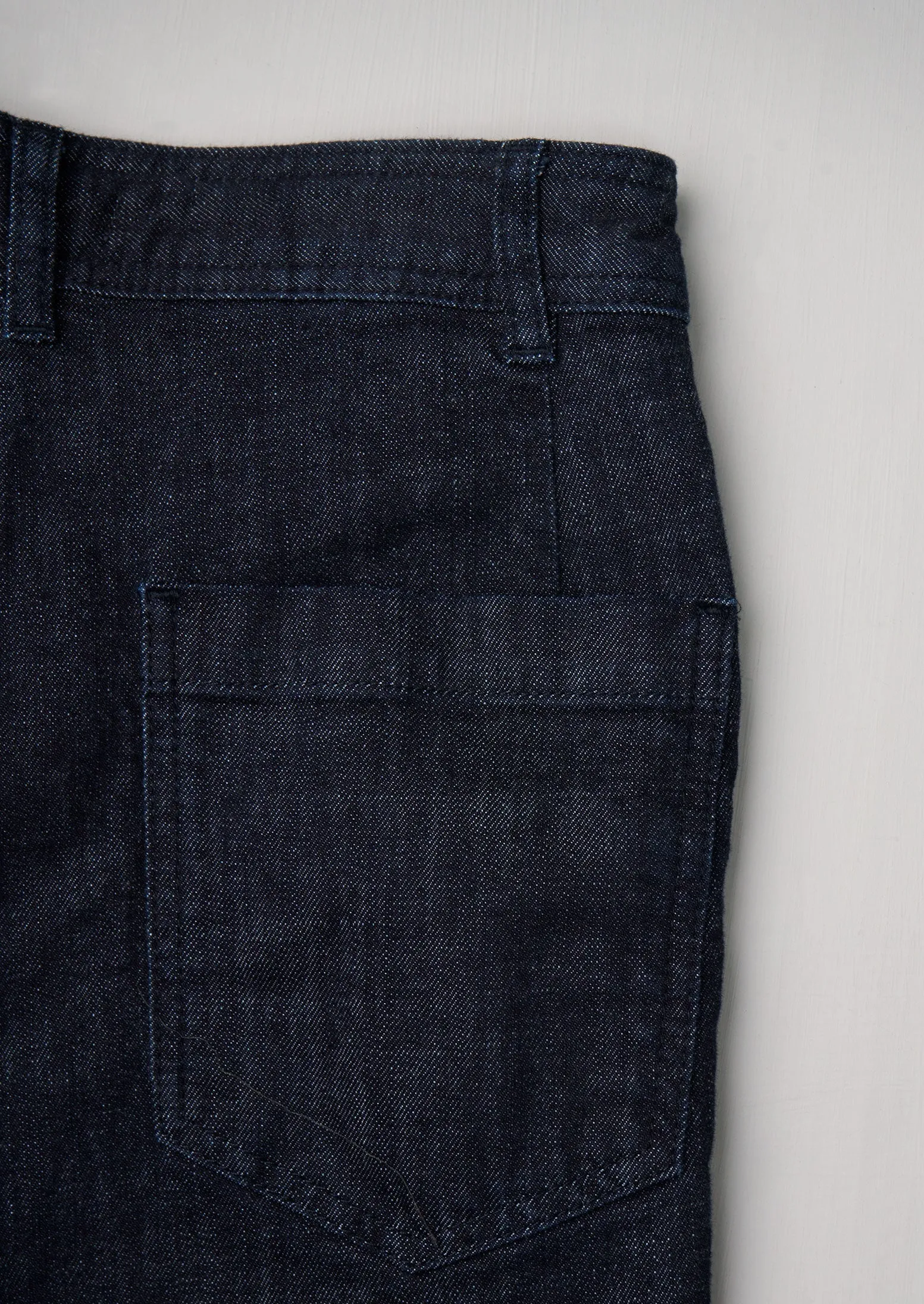 Reworn Indigo Denim Trousers Size 8 (466) | Indigo sold by TOAST product image thumbnail 2