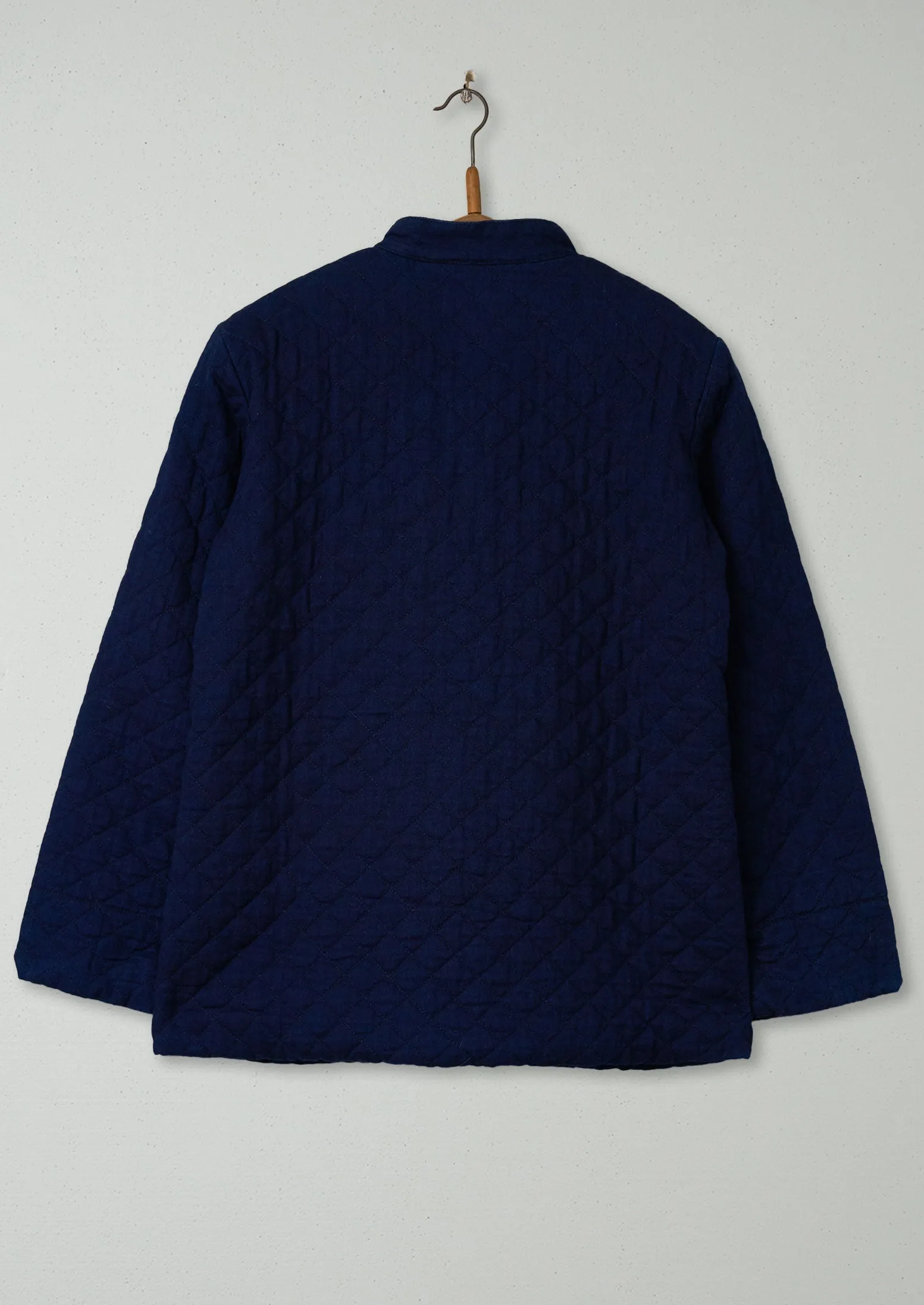 Reworn Japanese Quilted Jacket Size 8 (099) | Indigo sold by TOAST product image thumbnail 2