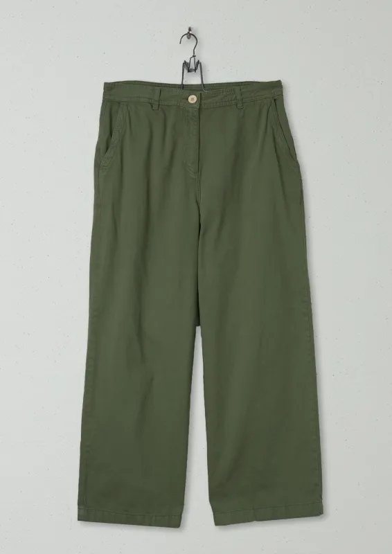 Reworn Organic Denim Trousers Size 16 (465) | Willow sold by TOAST