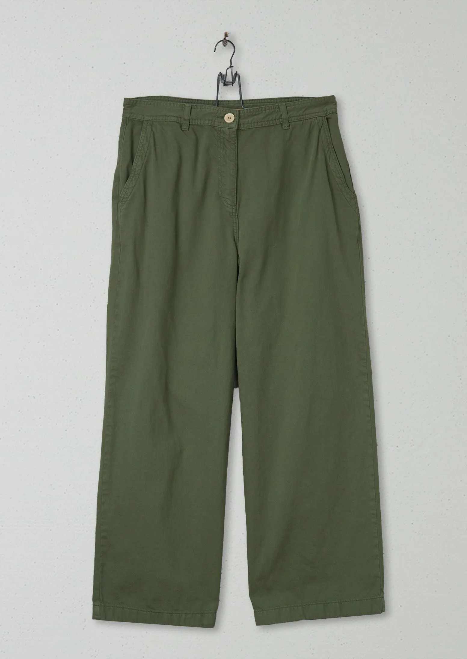 Reworn Organic Denim Trousers Size 16 (465) | Willow sold by TOAST