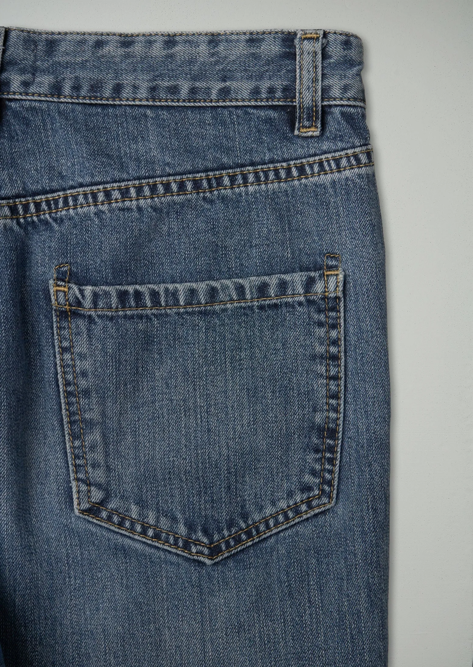 Reworn Boy Jeans Size 10 (470) | Indigo sold by TOAST product image thumbnail 2