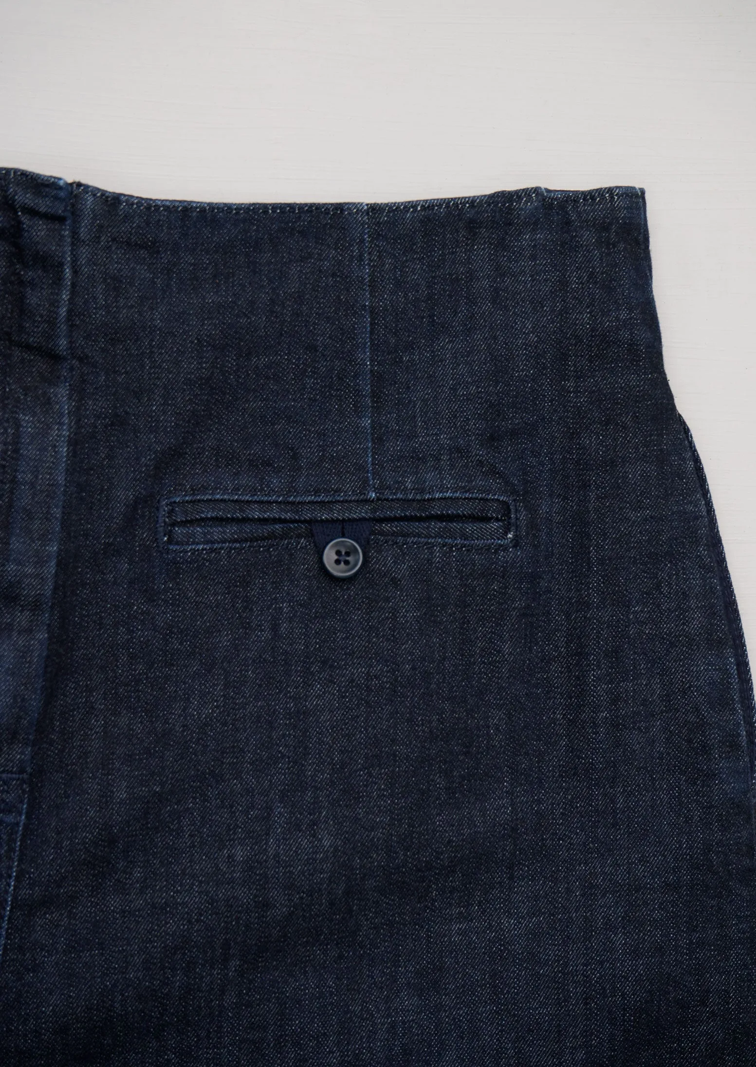 Reworn Denim Skirt Size 12 (133) | Indigo sold by TOAST product image thumbnail 2