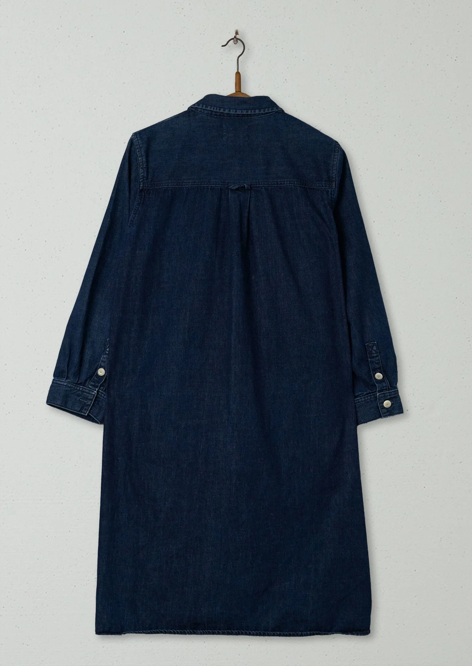 Reworn Denim Shirt Dress Size 14 (702) | Indigo sold by TOAST product image thumbnail 2