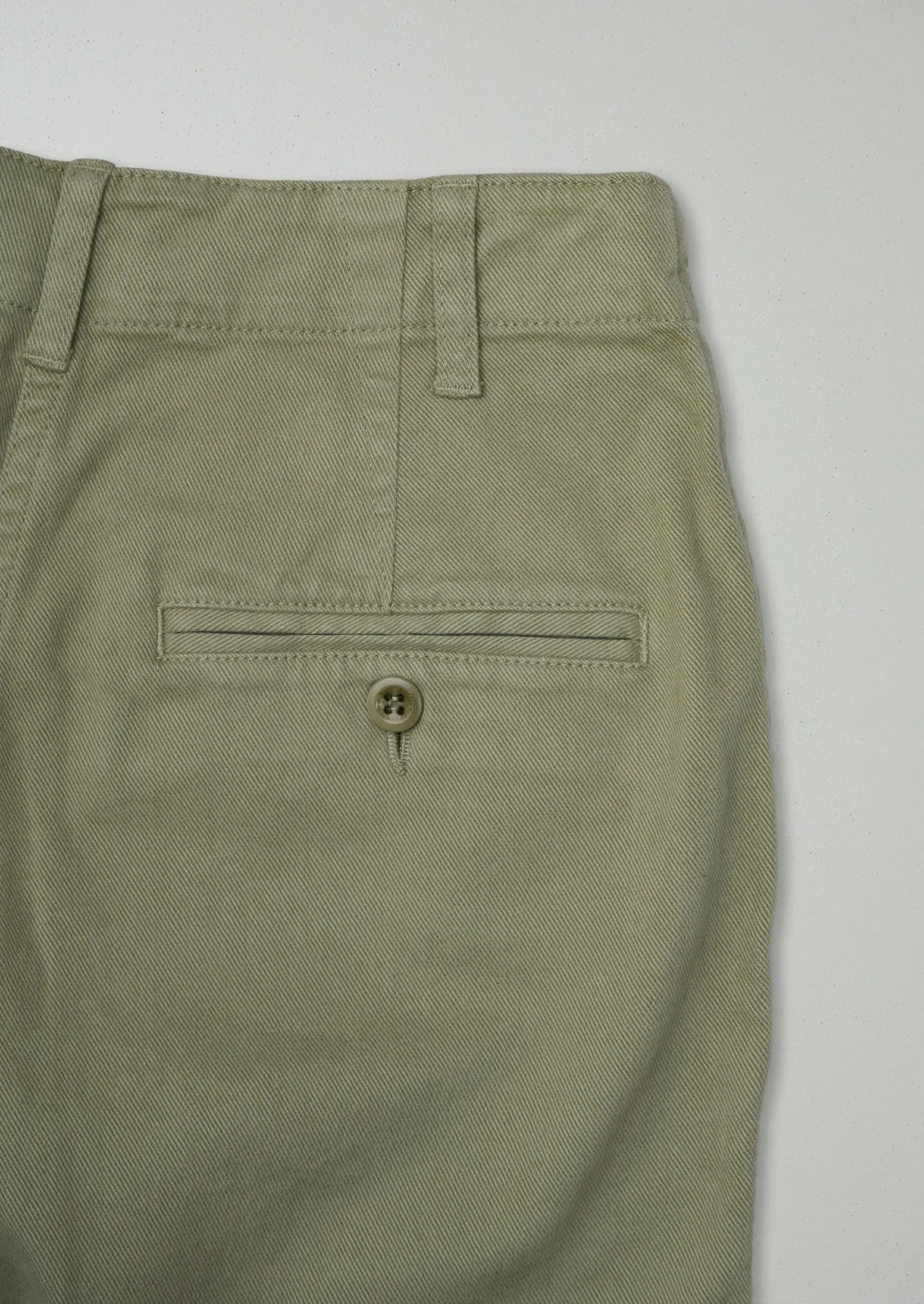 Reworn Workwear Trousers Size 6 (472) | Dusted Sage sold by TOAST product image thumbnail 2