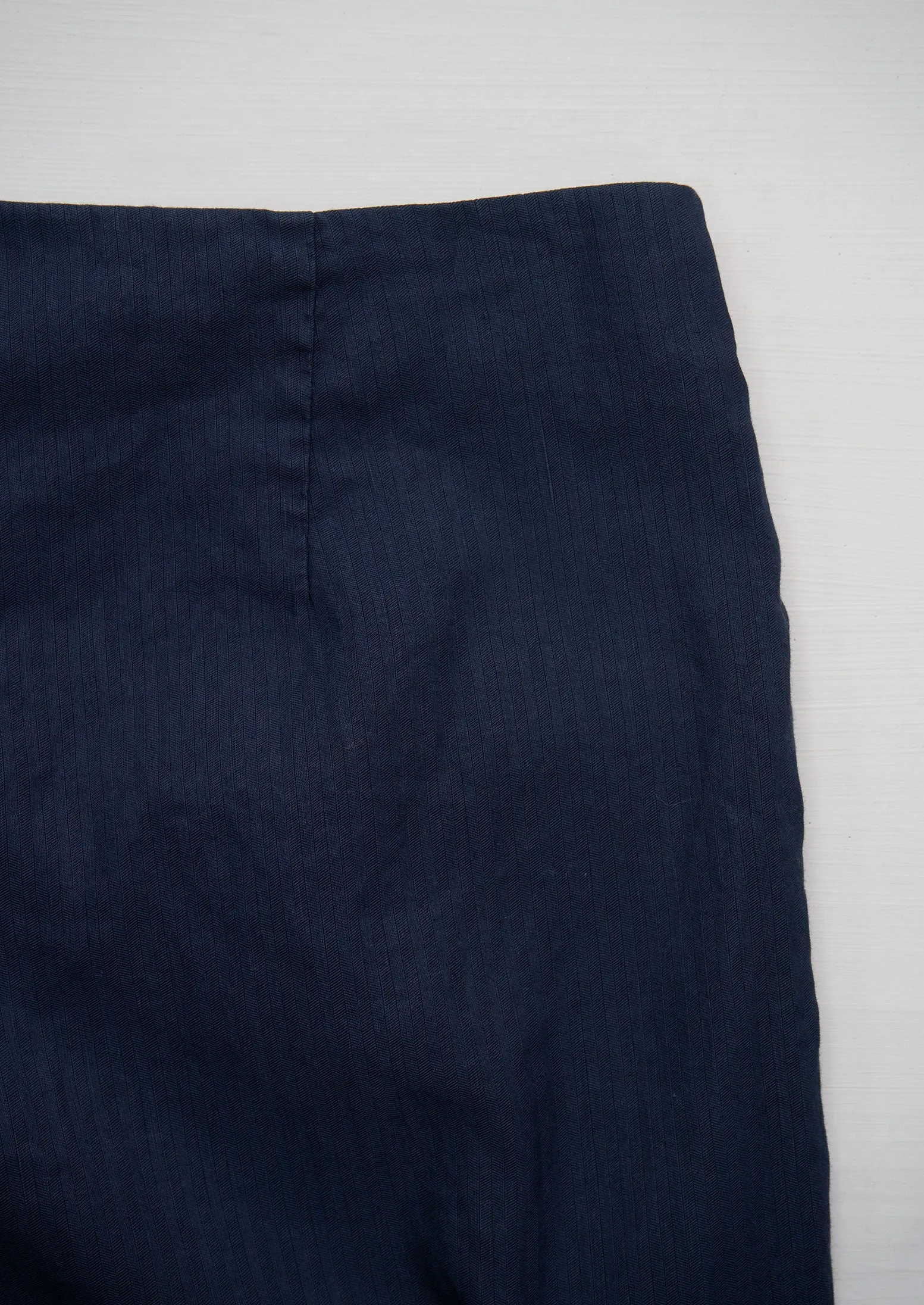 Reworn Luisa Trousers Size 14 (457) | Navy sold by TOAST product image thumbnail 2