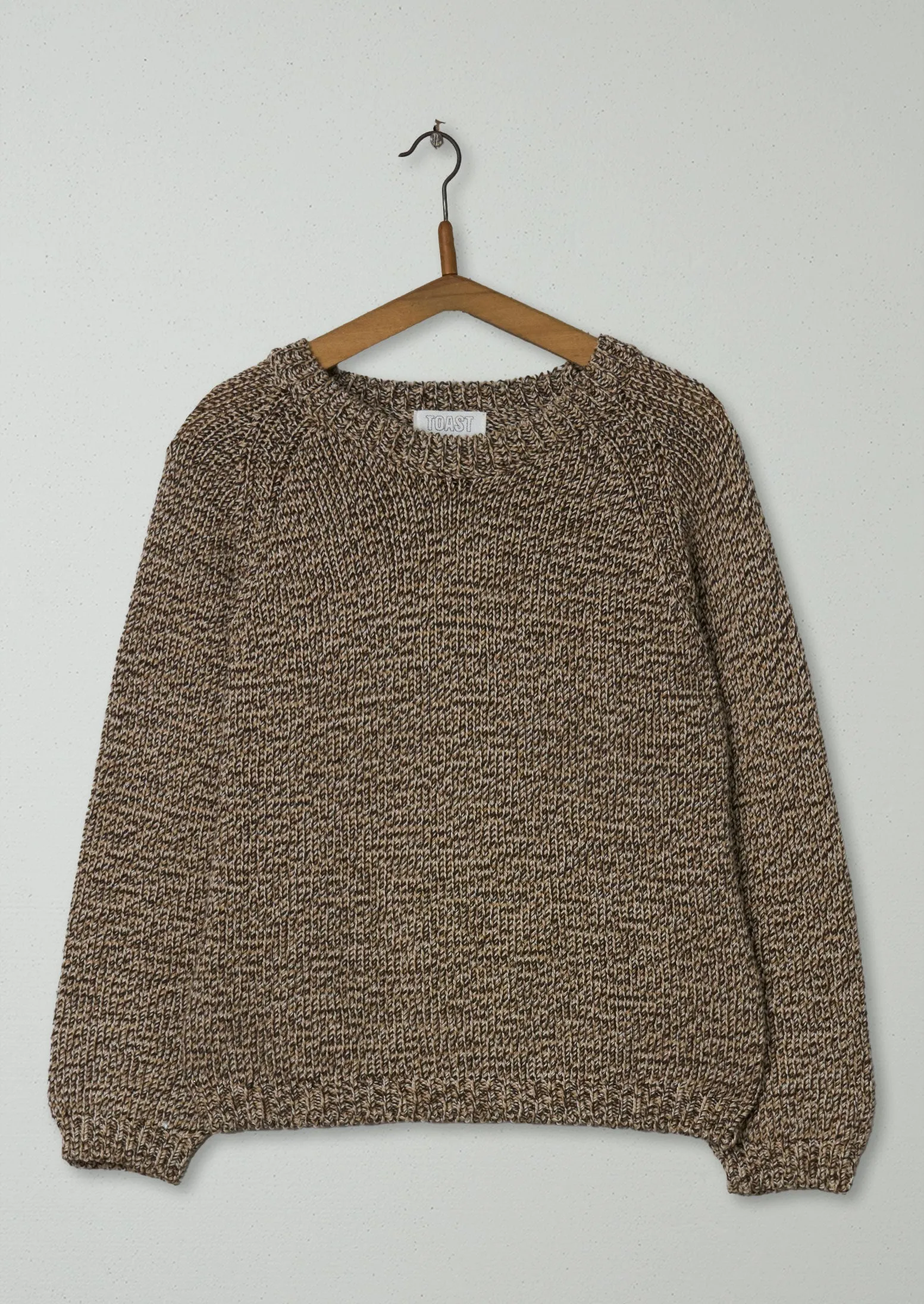 Reworn Cotton Merino Sweater Size S (262) | Multi sold by TOAST