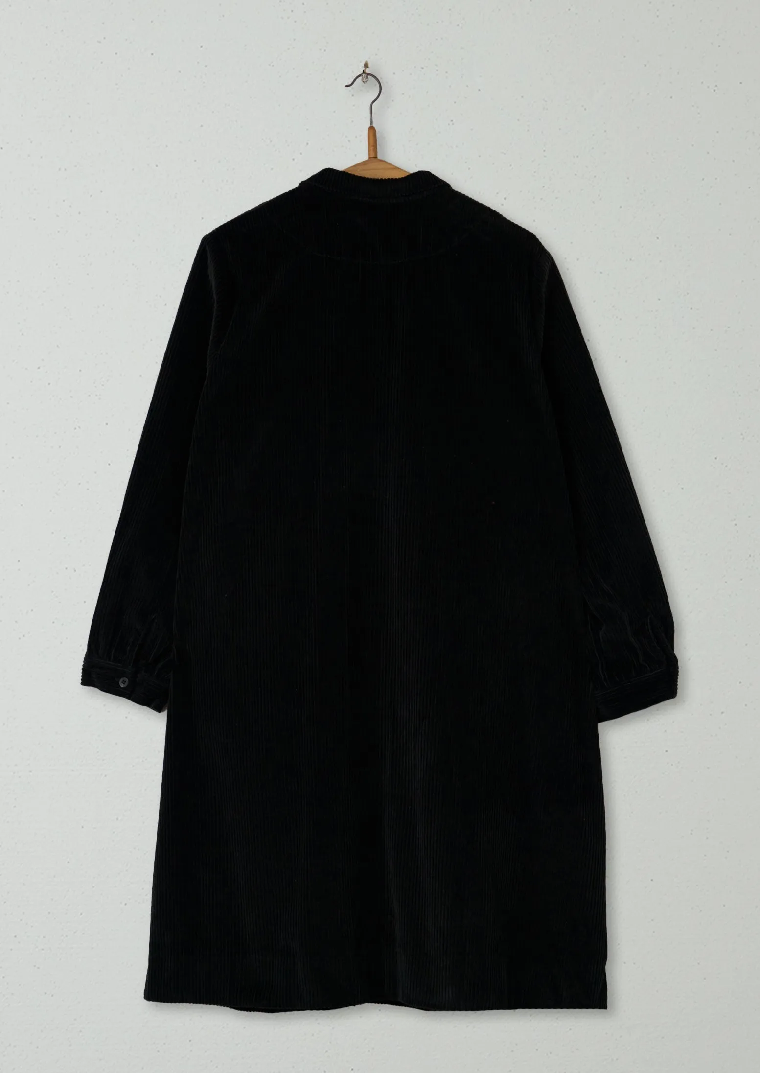 Reworn Cord Tunic Dress Size 16 (705) | Black sold by TOAST product image thumbnail 2