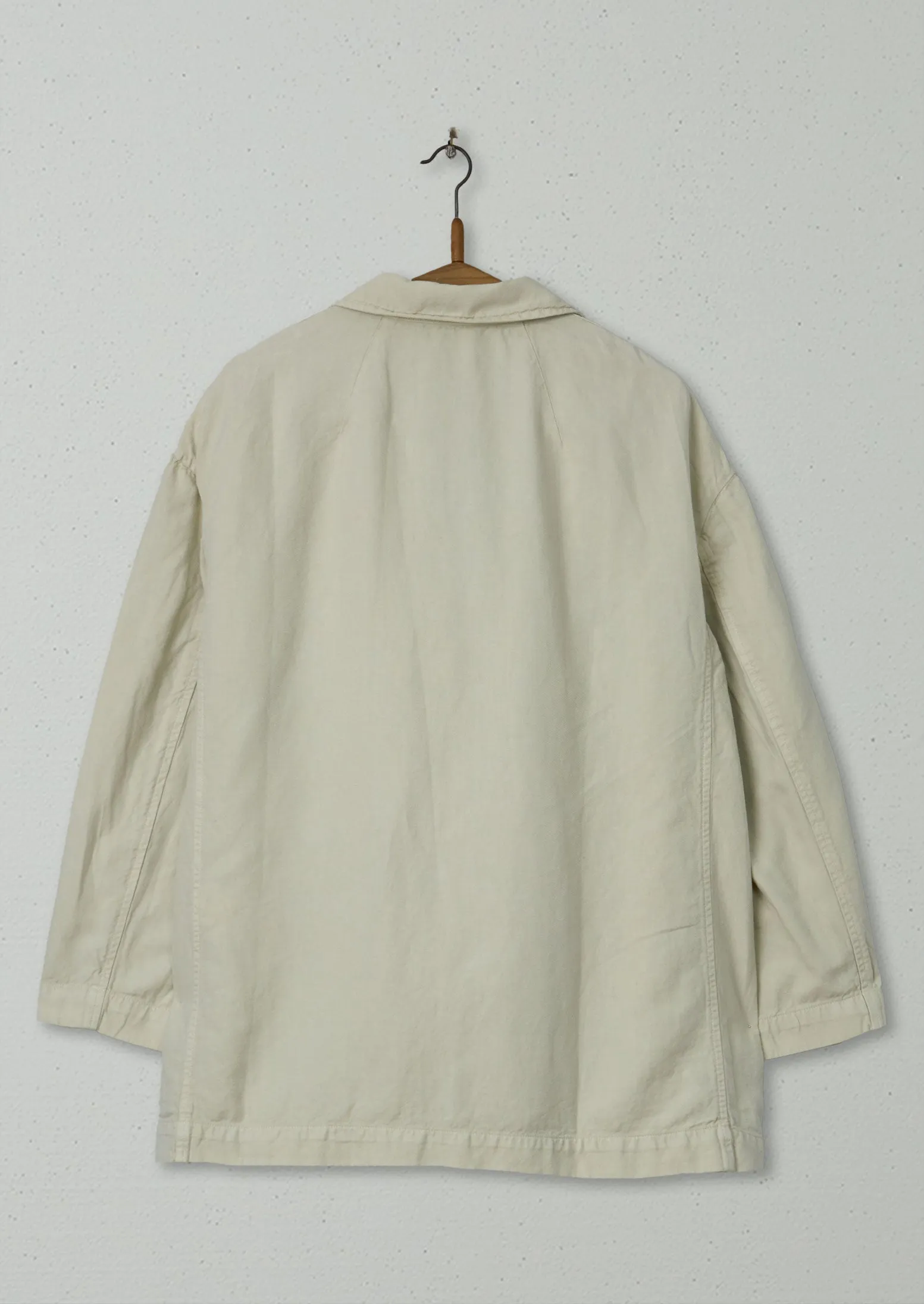 Reworn Cotton Linen Jacket Size 18 (106) | Putty sold by TOAST product image thumbnail 2