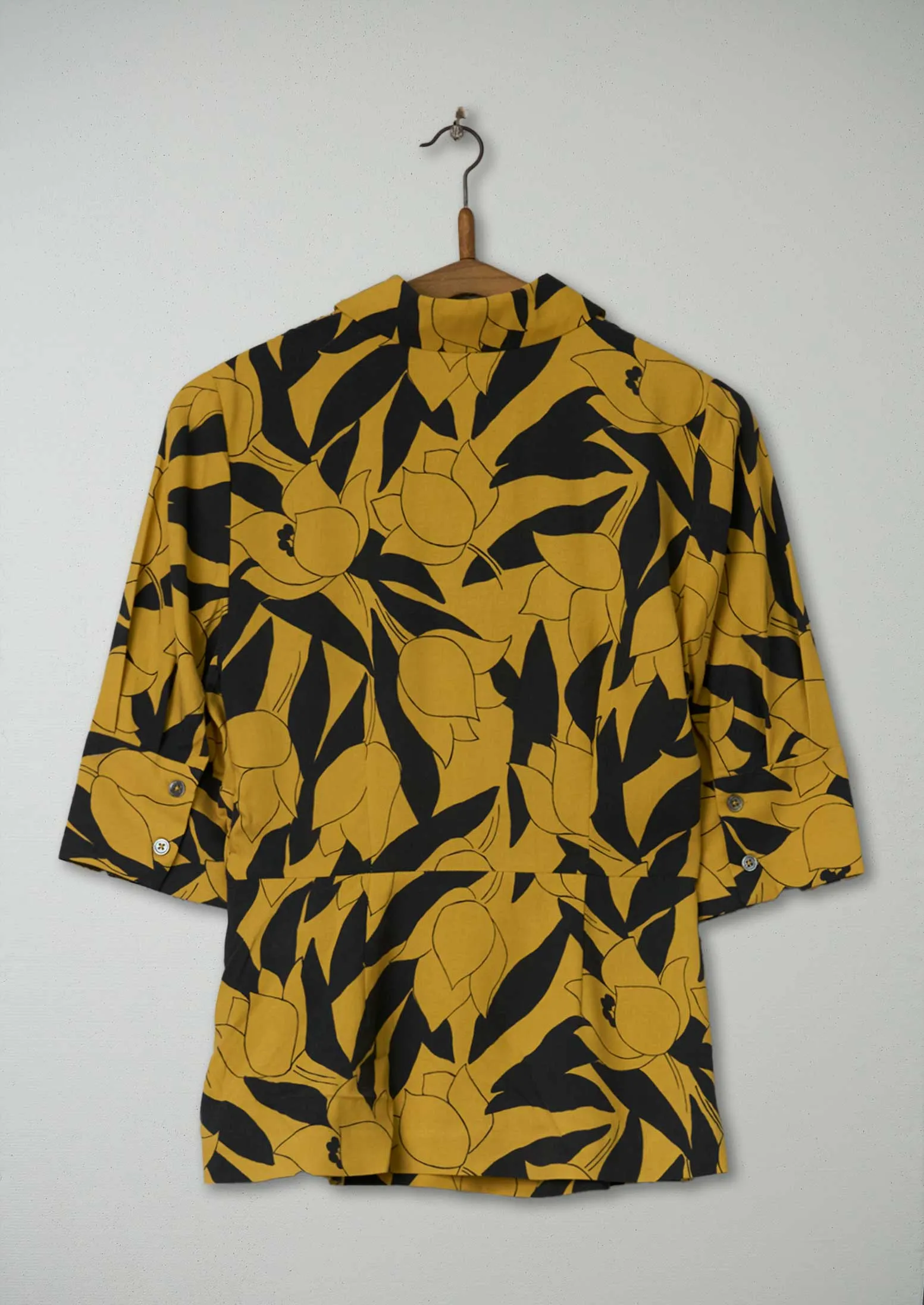 Reworn Floral Print Shirt Size 8 (389) | Multi sold by TOAST product image thumbnail 2