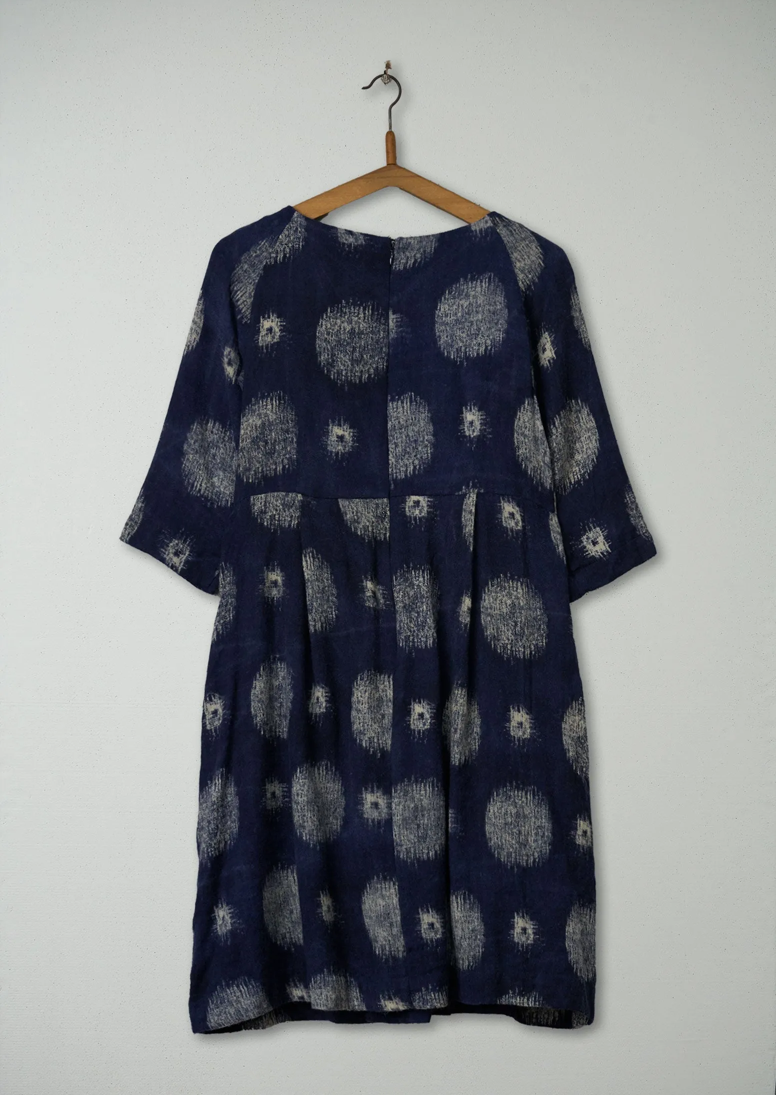 Reworn Franca Dress Size 8 (725) | Navy sold by TOAST product image thumbnail 2