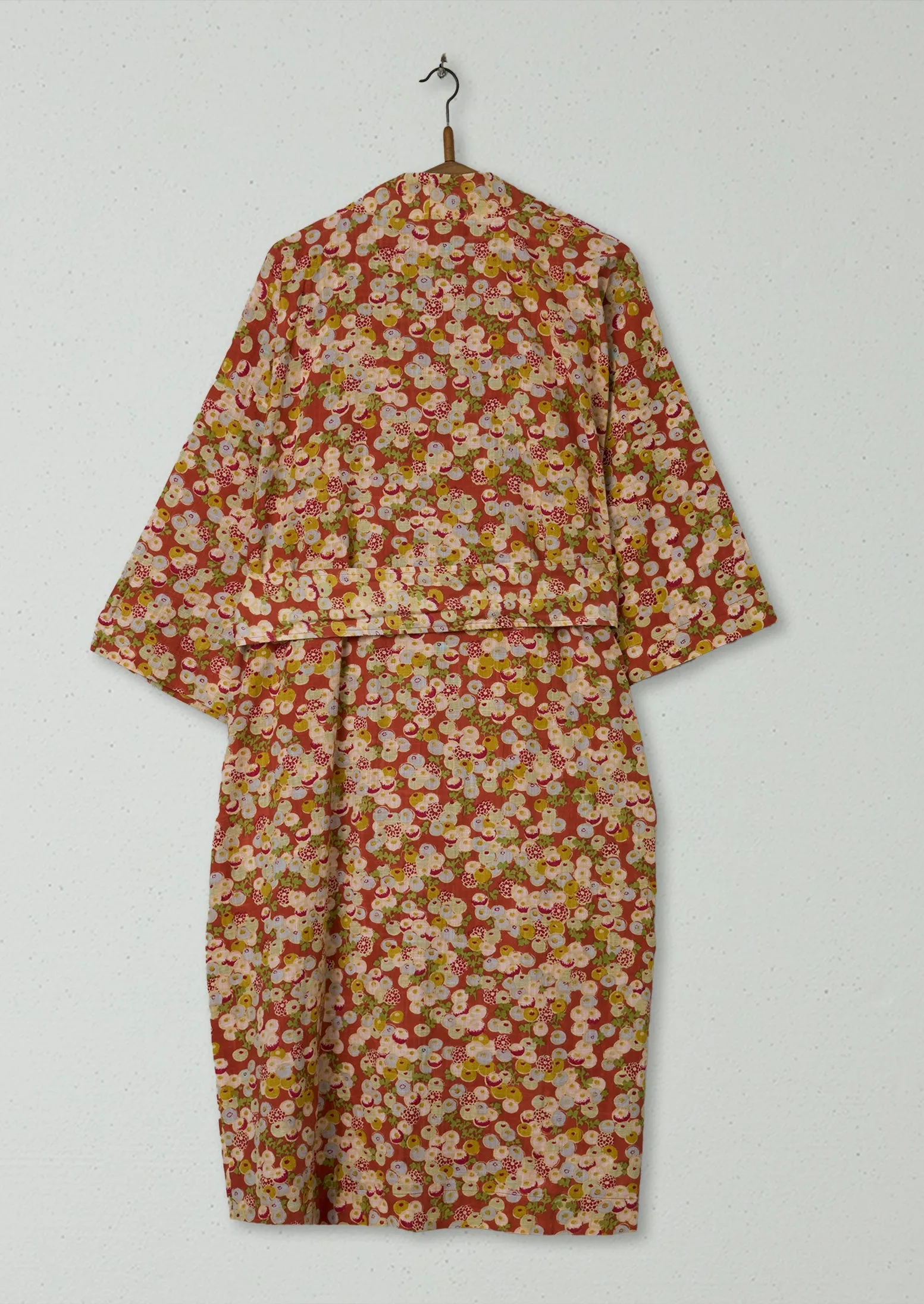 Reworn Kisawa Print Gown Size M (035) | Red Ochre sold by TOAST product image thumbnail 2