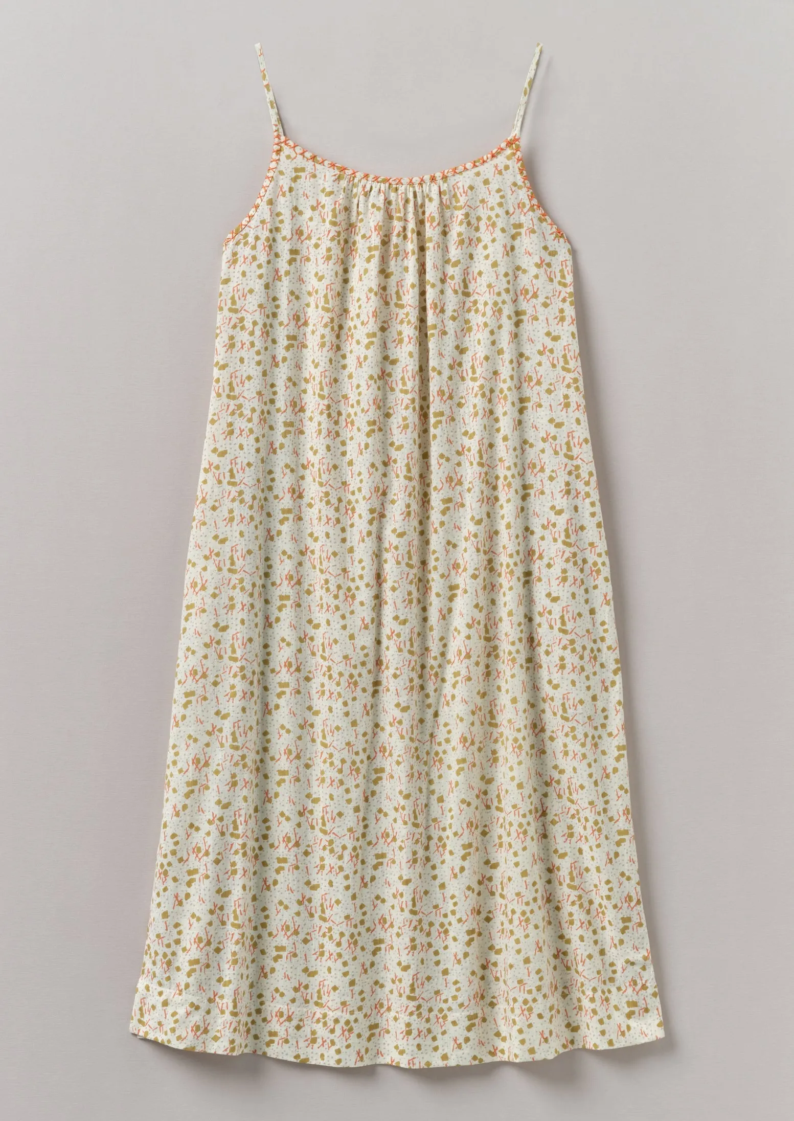 Scattered Kite Print Cotton Nightdress | Ecru/Multi sold by TOAST