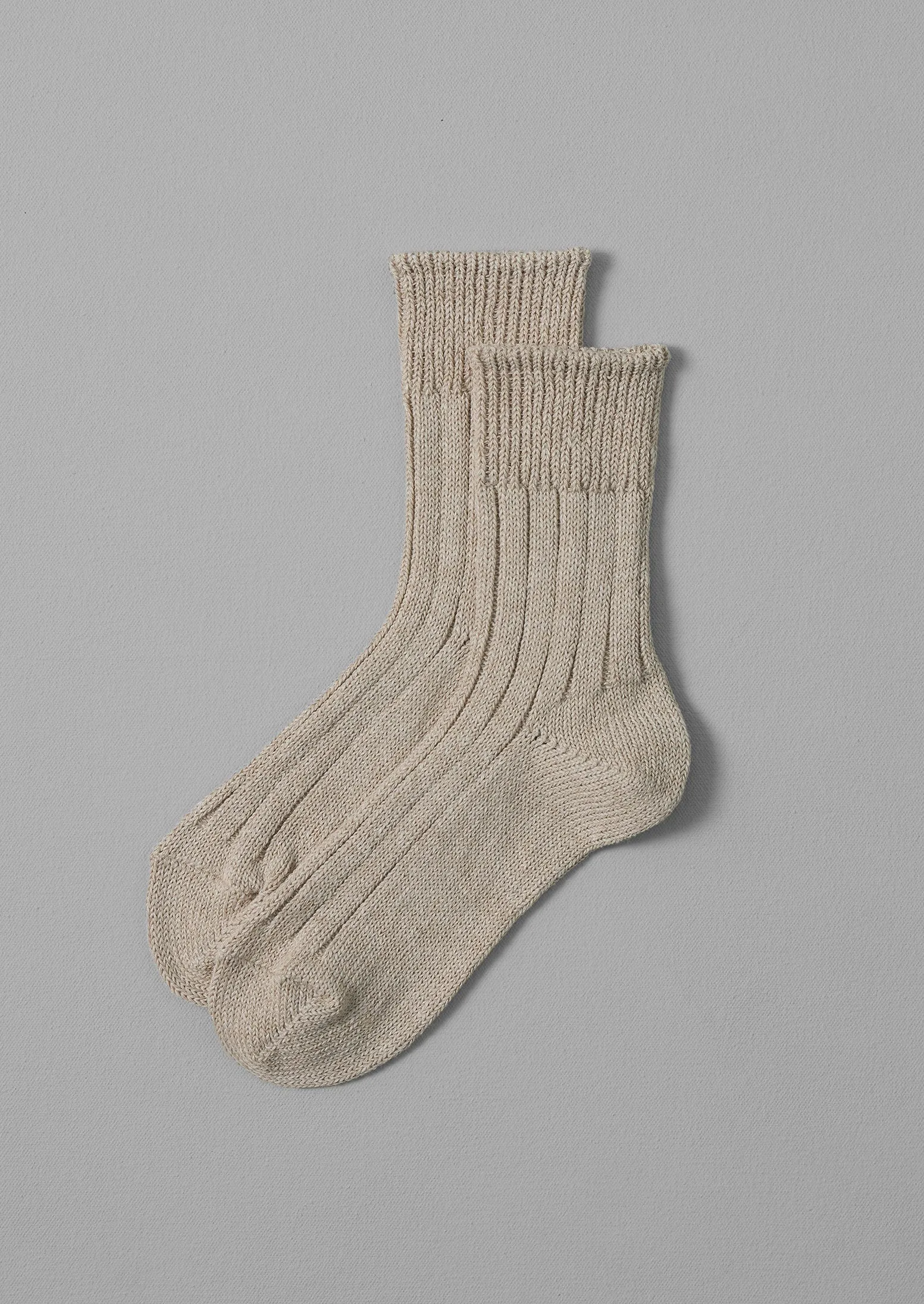 Decka Linen Socks | Ecru sold by TOAST