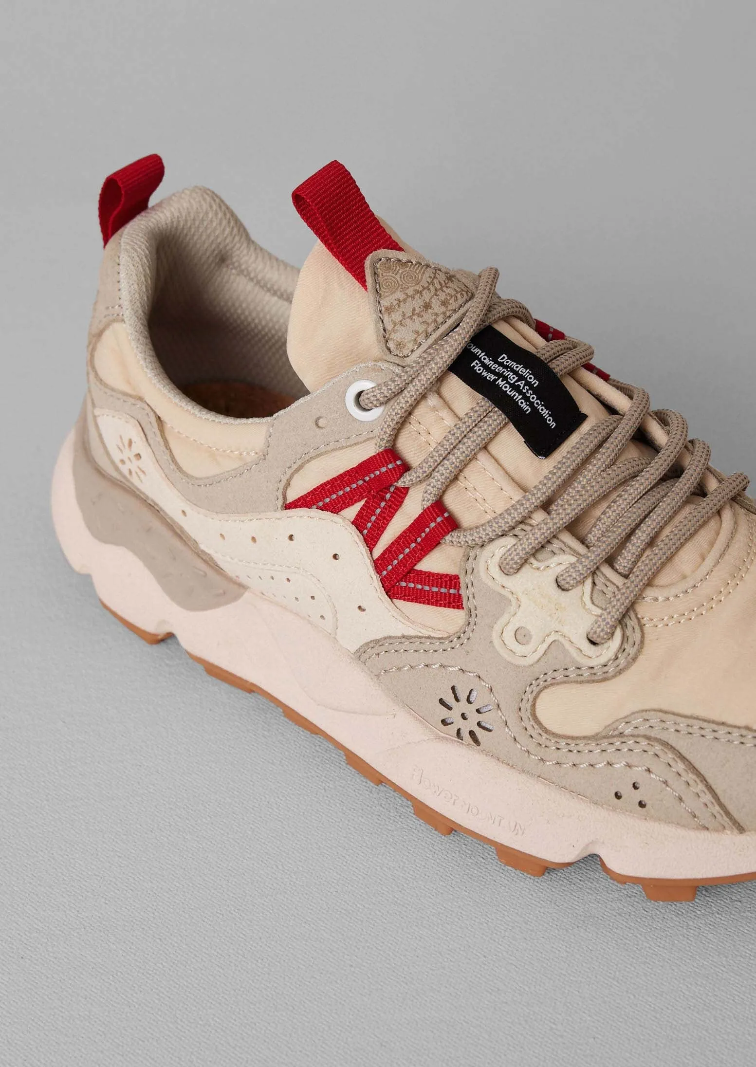 Flower Mountain Yamano Kaiso Trainers | Cherry/Chalk sold by TOAST product image thumbnail 4