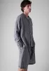 Etched Linen Cotton Shirt | Blue Melange sold by TOAST