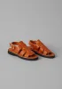 Fracap Zoe Sandals | Arancio sold by TOAST