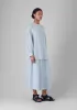 Garment Dyed Linen Oversized Shirt | Egg Blue sold by TOAST
