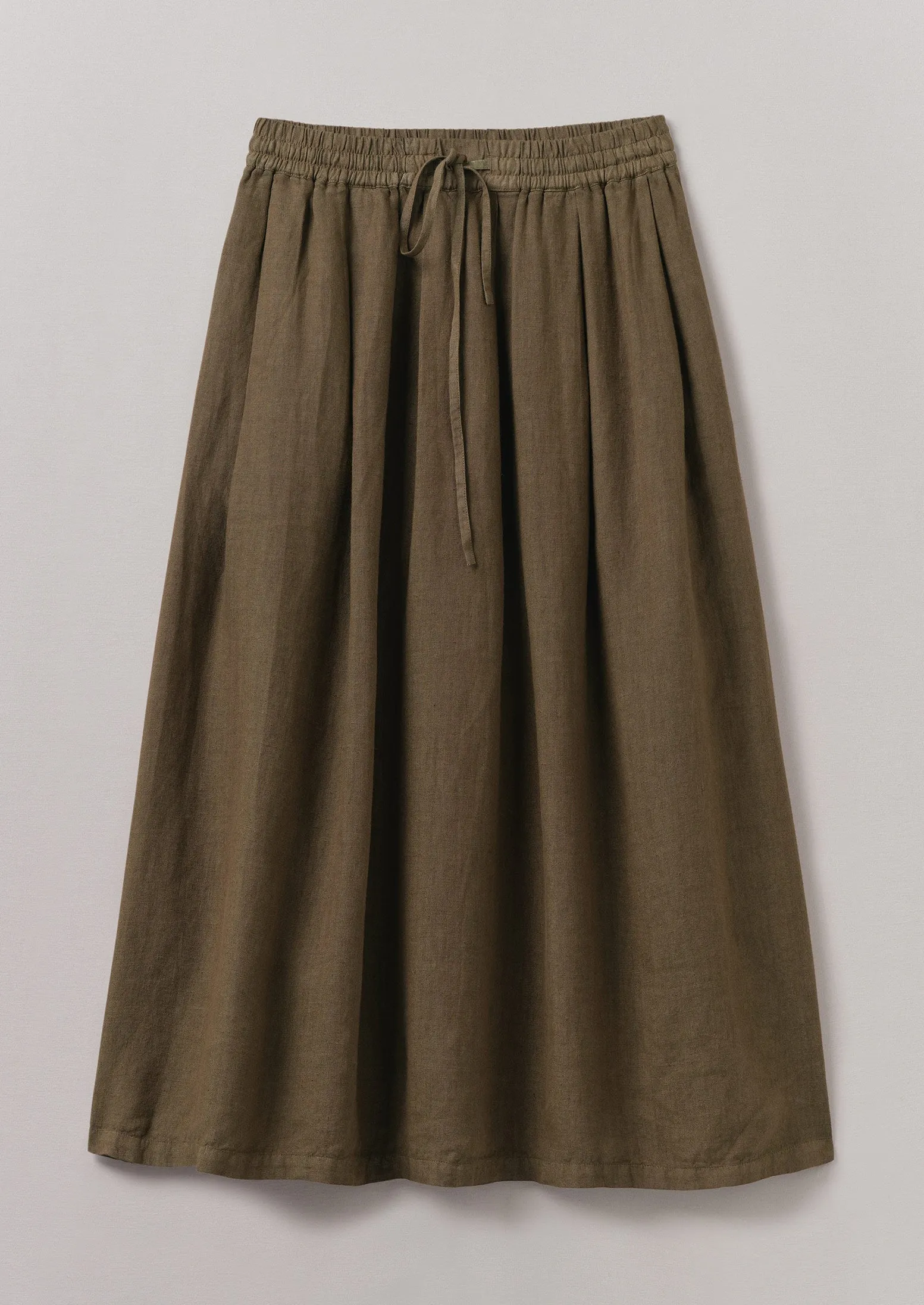 Garment Dyed Linen Skirt | Pear sold by TOAST