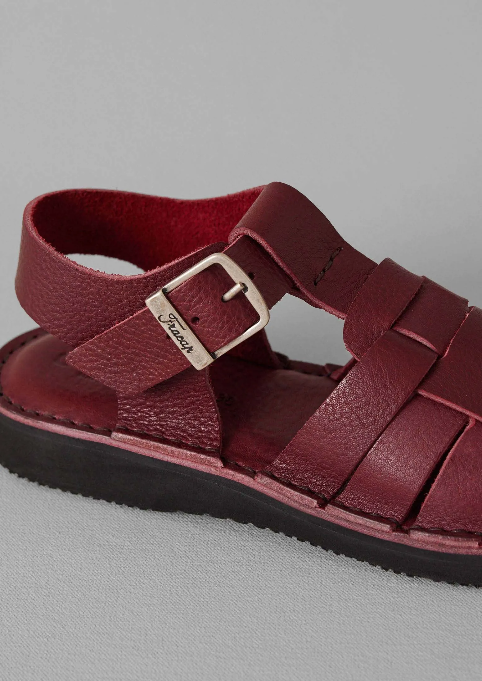 Fracap Ola Sandals | Bordeaux sold by TOAST product image thumbnail 4