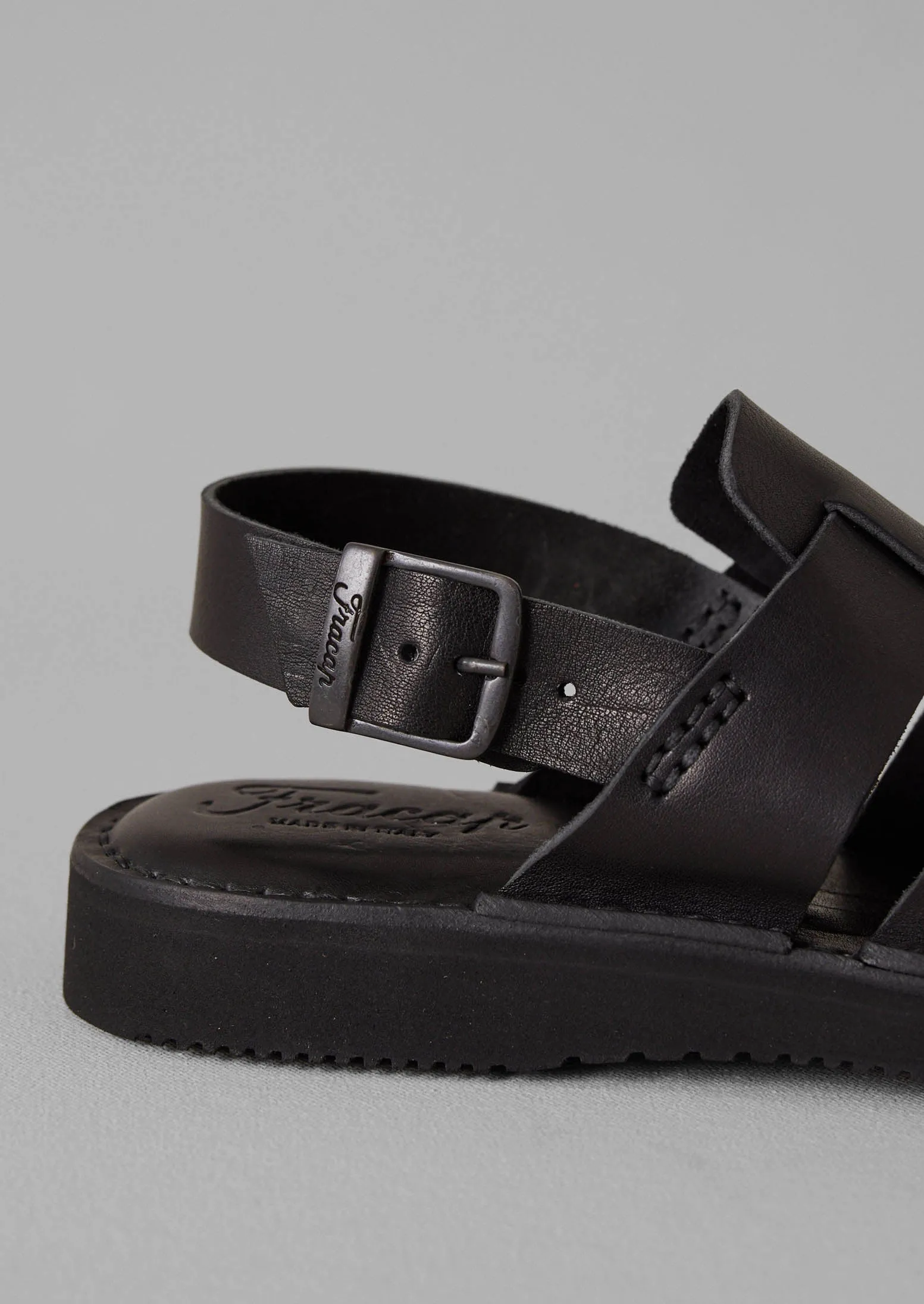 Fracap Zoe Sandals | Black sold by TOAST product image thumbnail 4