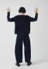 Ffion Wool Cashmere Boxy Cardigan | Darkest Navy sold by TOAST