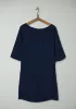 Reworn Dash Dress Size 12 (753) | Navy sold by TOAST