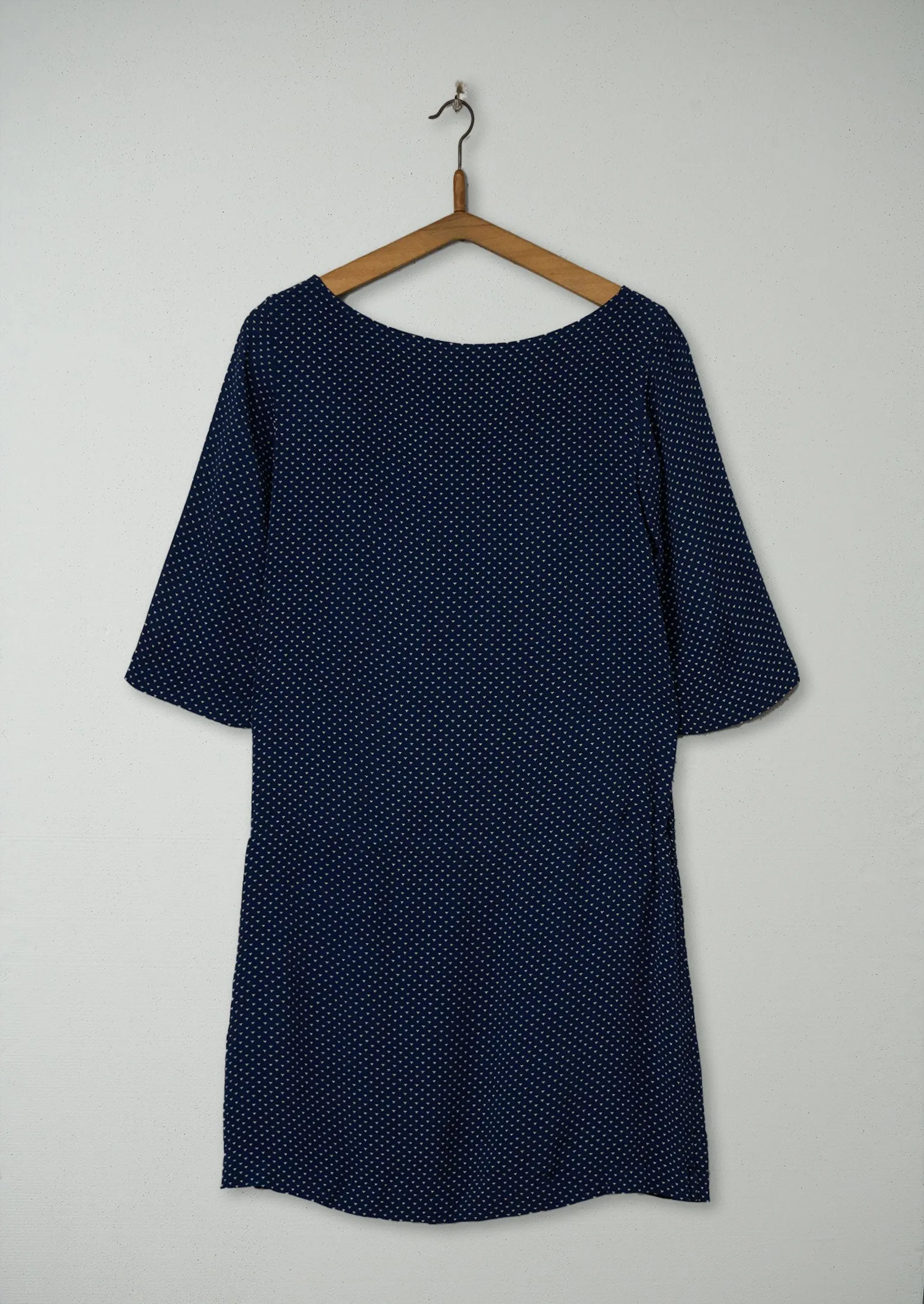 Reworn Dash Dress Size 12 (753) | Navy sold by TOAST product image thumbnail 2